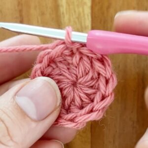 輪の編み始め